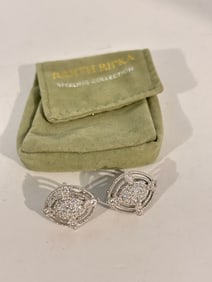 Vintage Sterling Silver Judith Ripka Earrings
