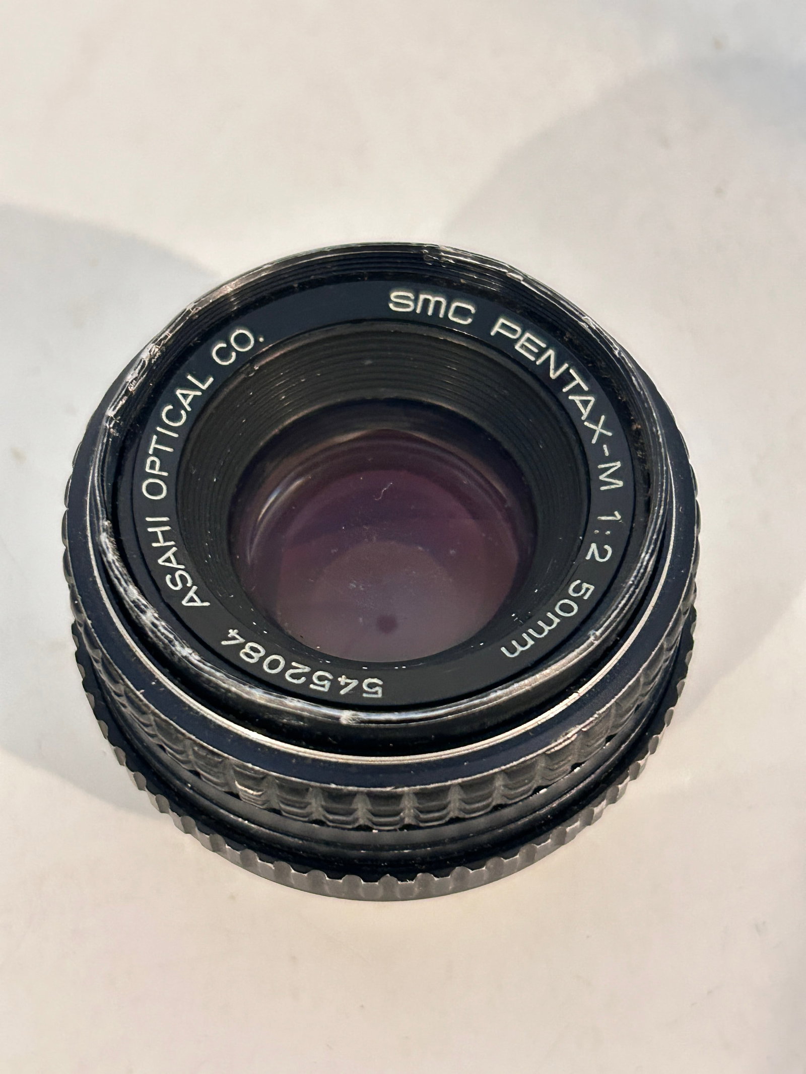 Pentax SMC Pentax-M 50mm 1:2 Manual Focus Lens from Japan: Pentax SMC Pentax-M 50mm 1:2 Manual Focus Lens from Japan Please view all photos as they are part of the description and condition of this Item, Feel free to contact me with questions or picture reque