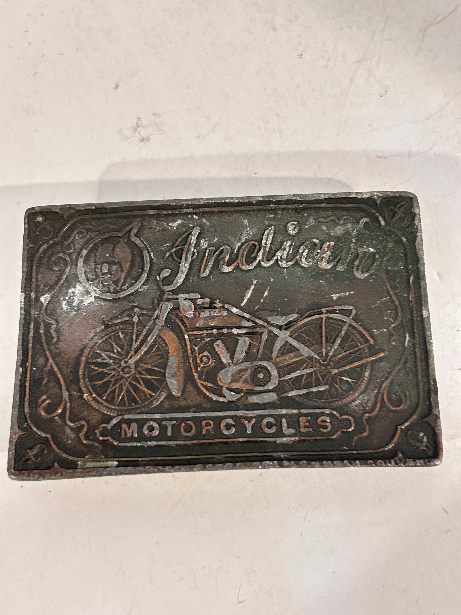 Vintage Indian Motorcycles Belt Buckle (1 of 4)