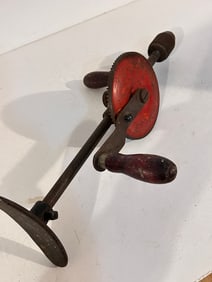 Vintage Dunlap Breast Drill For Woodworking And Carpentry No. 1071