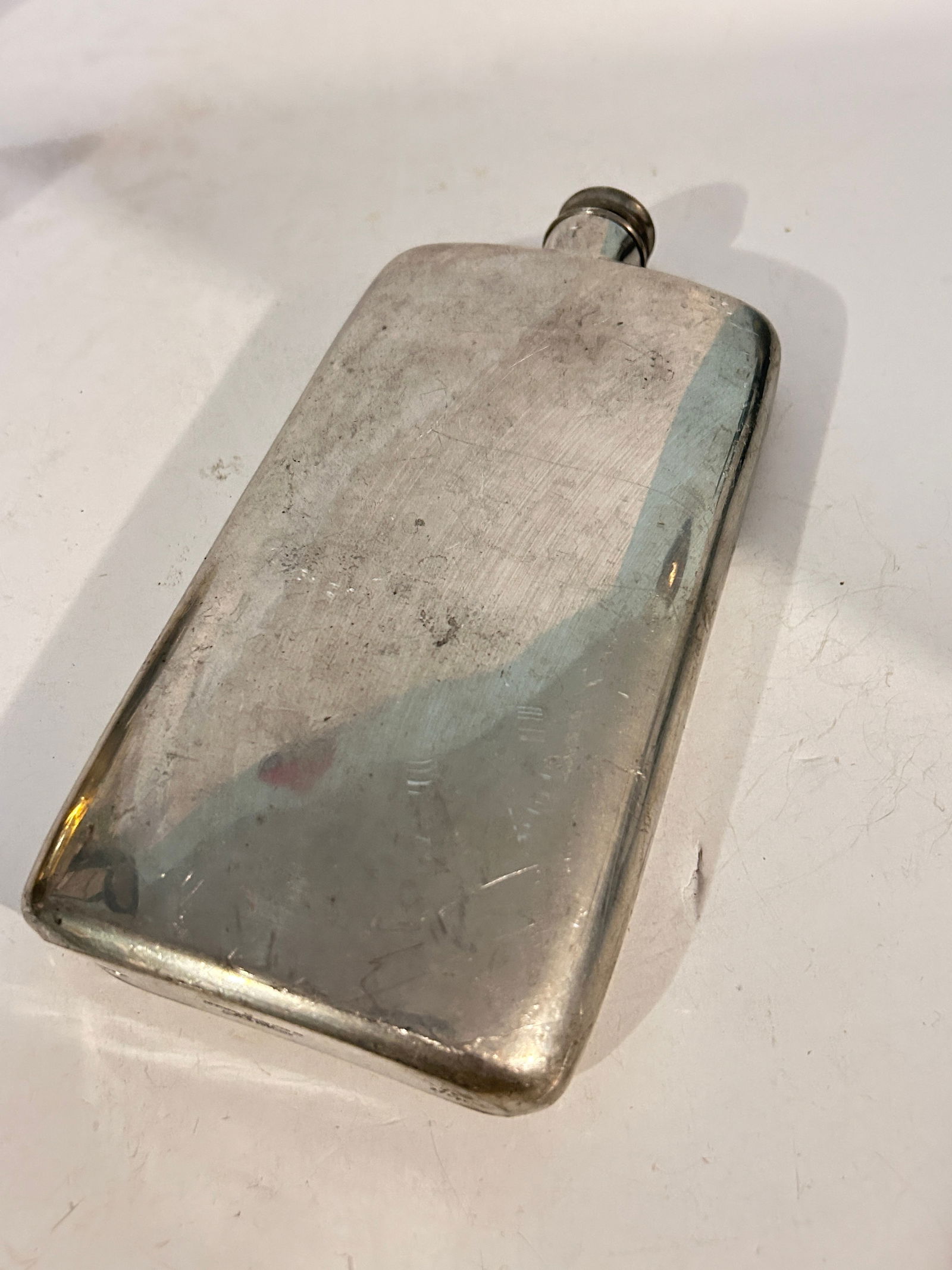 Vintage Large Abercrombie & Fitch Flask - Made In England - NY 17oz (1 of 5)