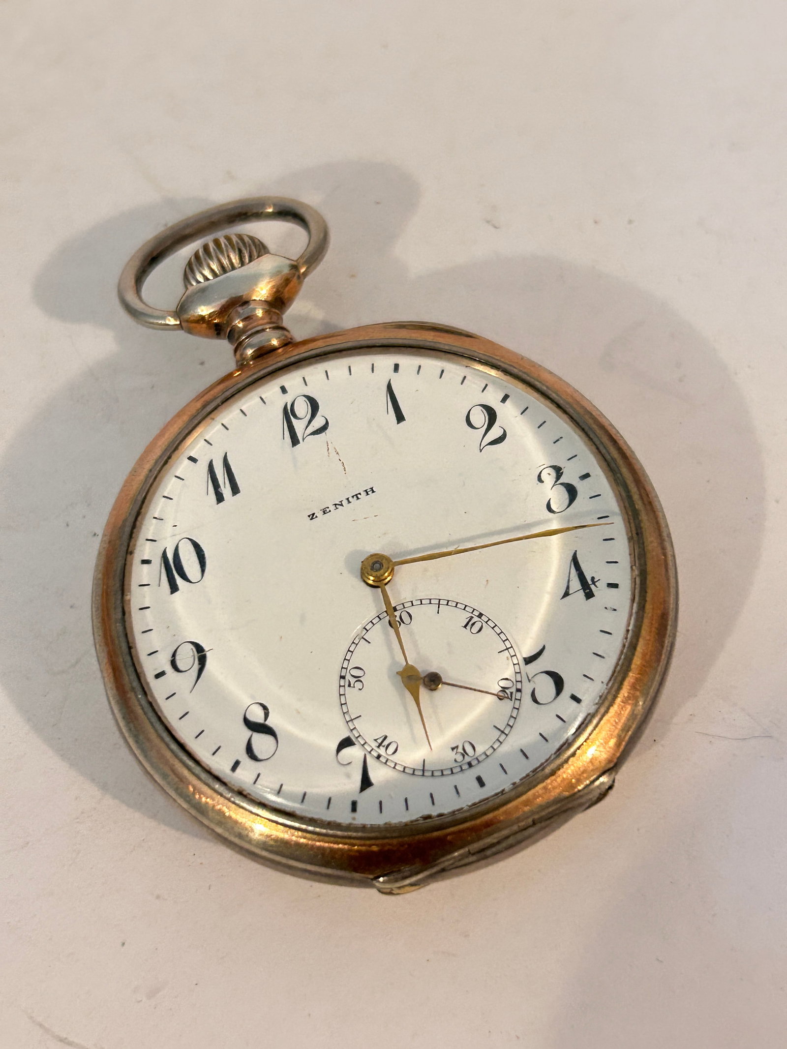Vintage Zenith working Pocket Watch Grand Prix Paris 900 (1 of 7)