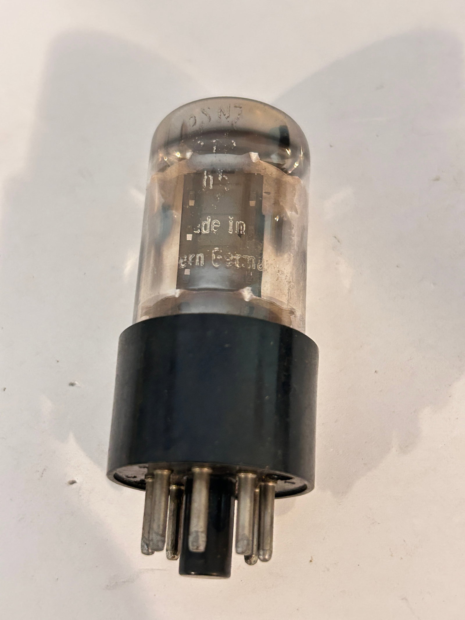 Telefunken 6SN7 Electron Amplifier Radio Vacuum Tube (1 of 5)