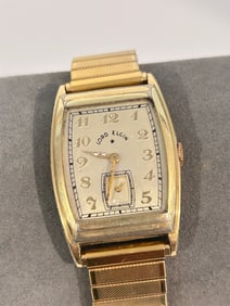 Vintage Lord Elgin Gold Filled working Mens Watch
