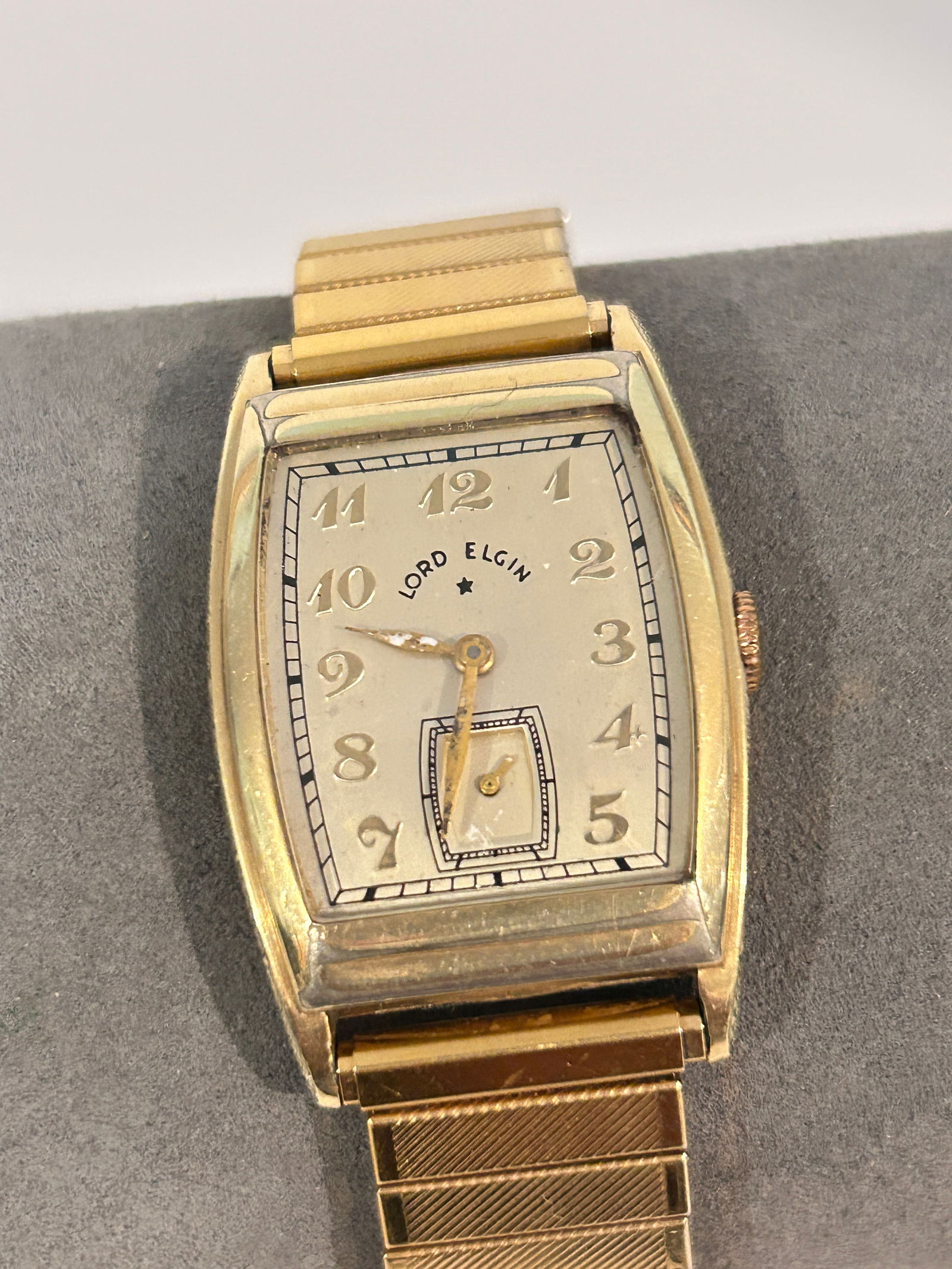 Vintage Lord Elgin Gold Filled working Mens Watch (1 of 5)