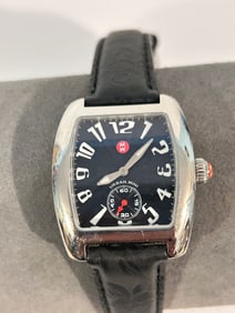 Vintage Women's Michele Stainless Steel working Urban Mini Watch nice!!!