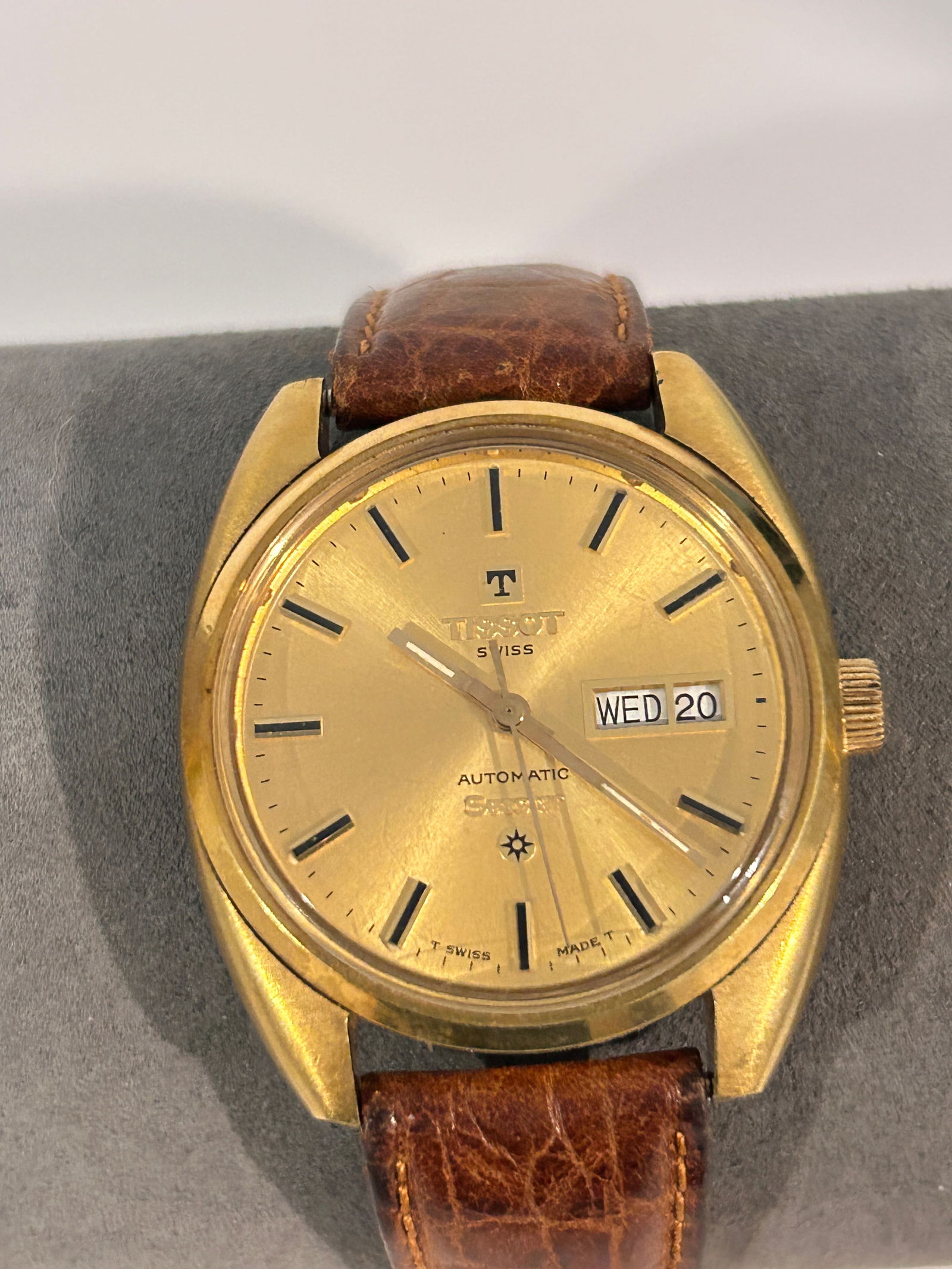 1969 Vintage Tissot Seastar Rare running Automatic watch (1 of 7)