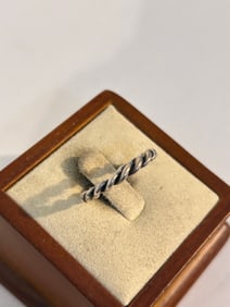 Authentic Pandora ALE Sterling Silver 52 Ring sz 6