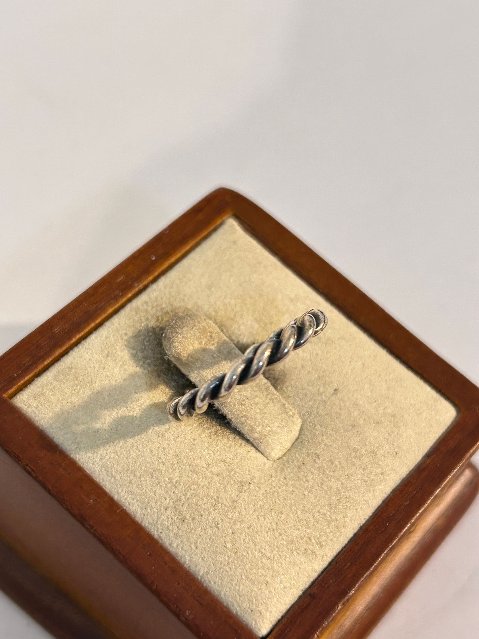 Authentic Pandora ALE Sterling Silver 52 Ring sz 6 (1 of 4)