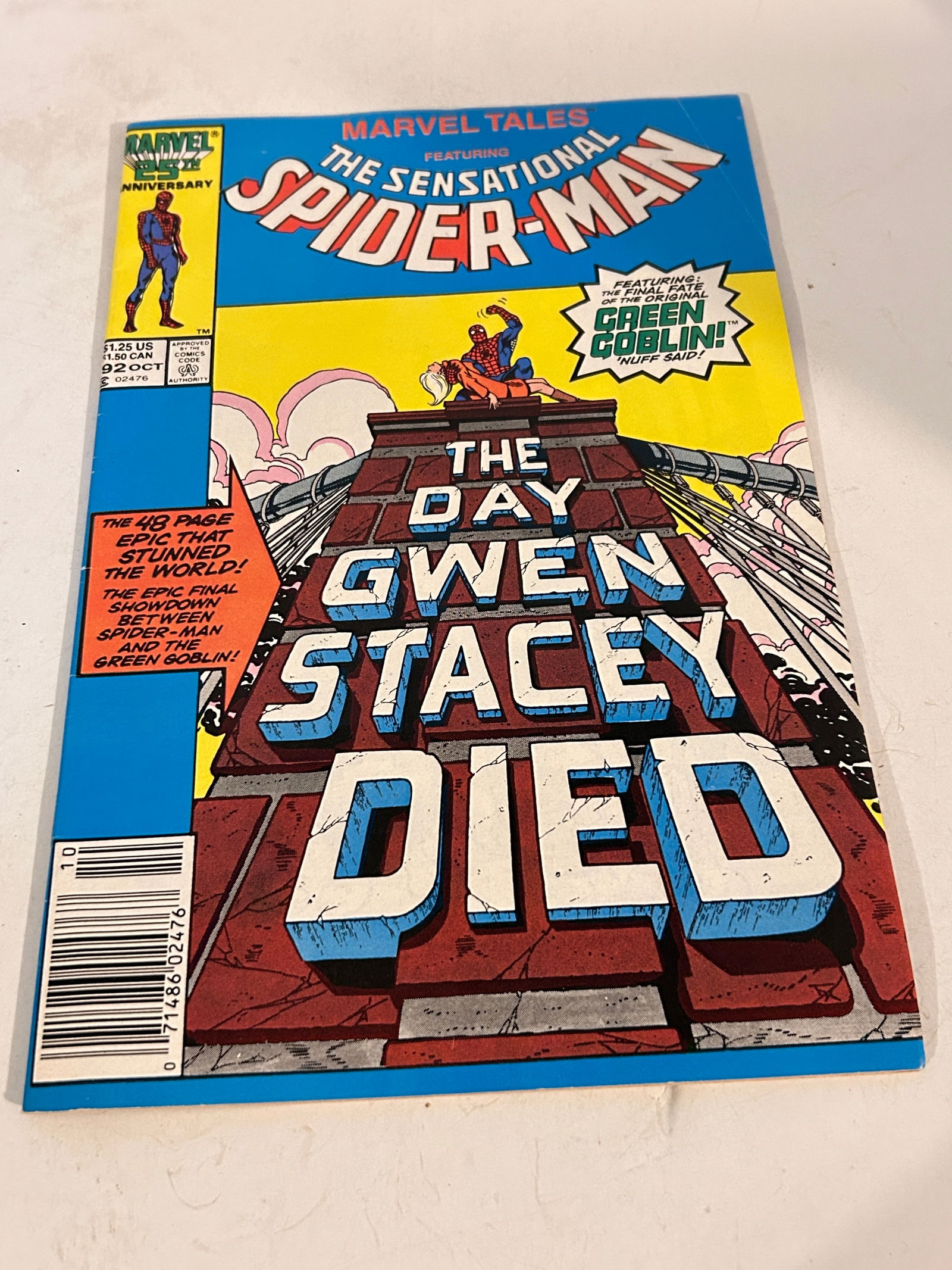 Vintage Comic Book Marvel Tales # 92 (1 of 2)