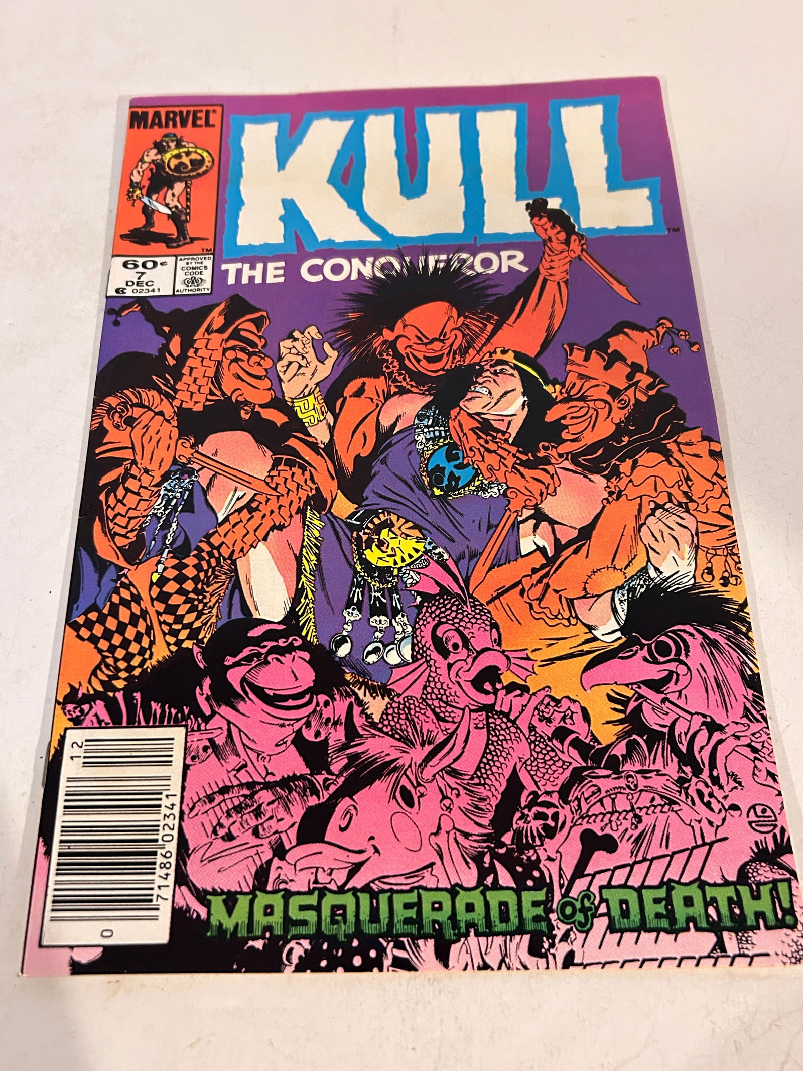 Vintage Comic Book Kull # 7 (1 of 2)