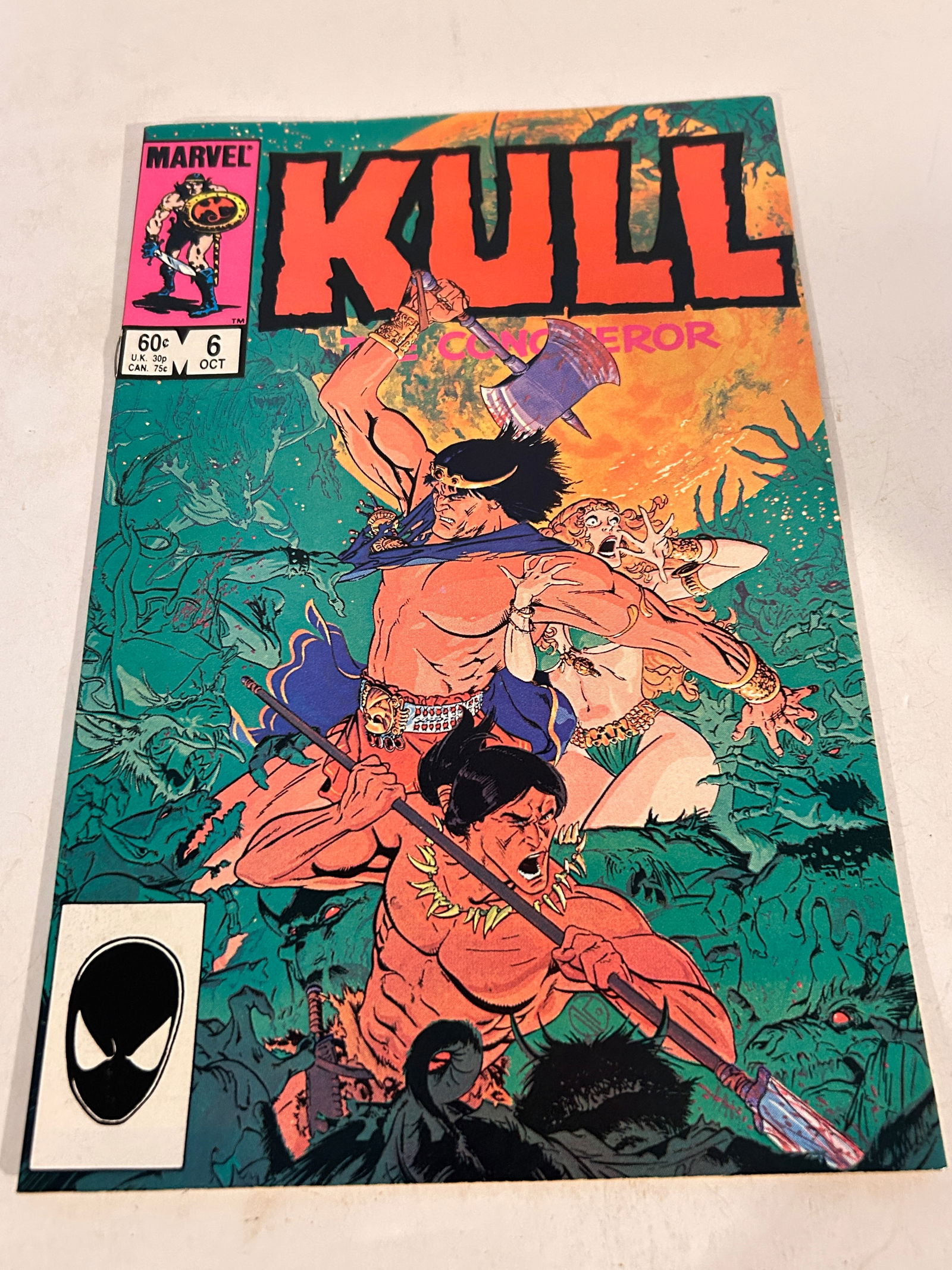 Vintage Comic Book Kull # 6 (1 of 2)
