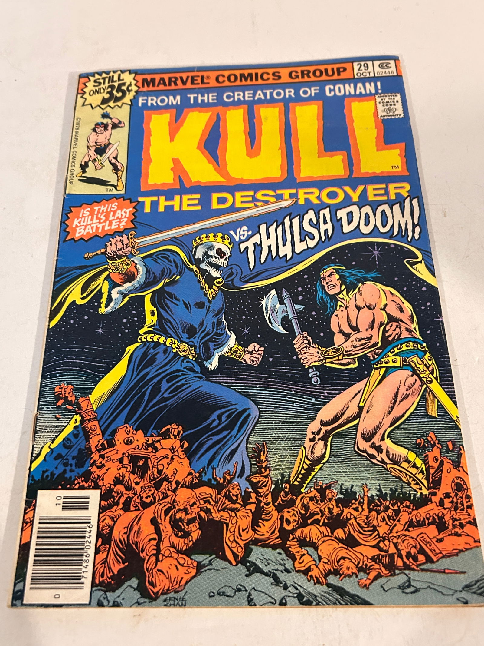 Vintage Comic Book Kull # 29 the destroyer (1 of 2)