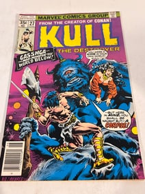 Vintage Comic Book Kull # 27 the destroyer