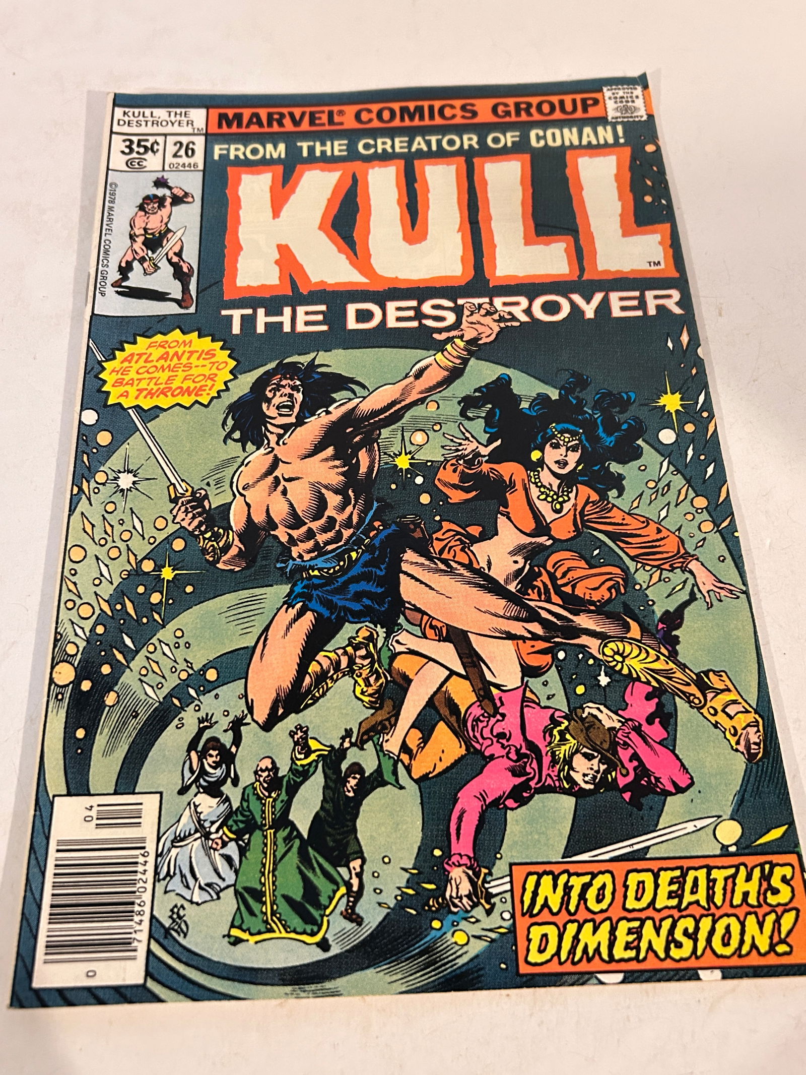 Vintage Comic Book Kull # 24 the destroyer (1 of 2)