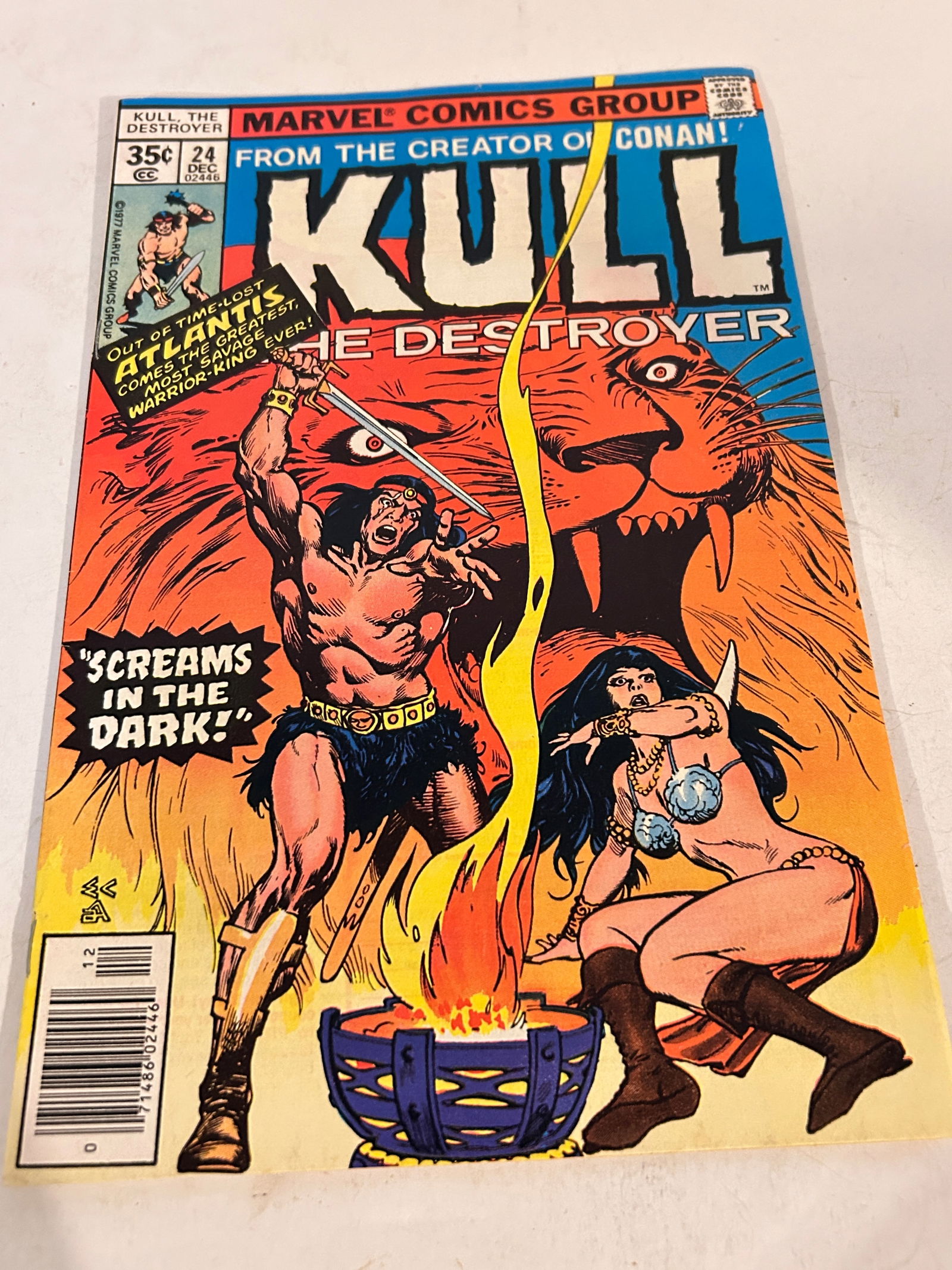 Vintage Comic Book Kull # 26 the destroyer (1 of 2)