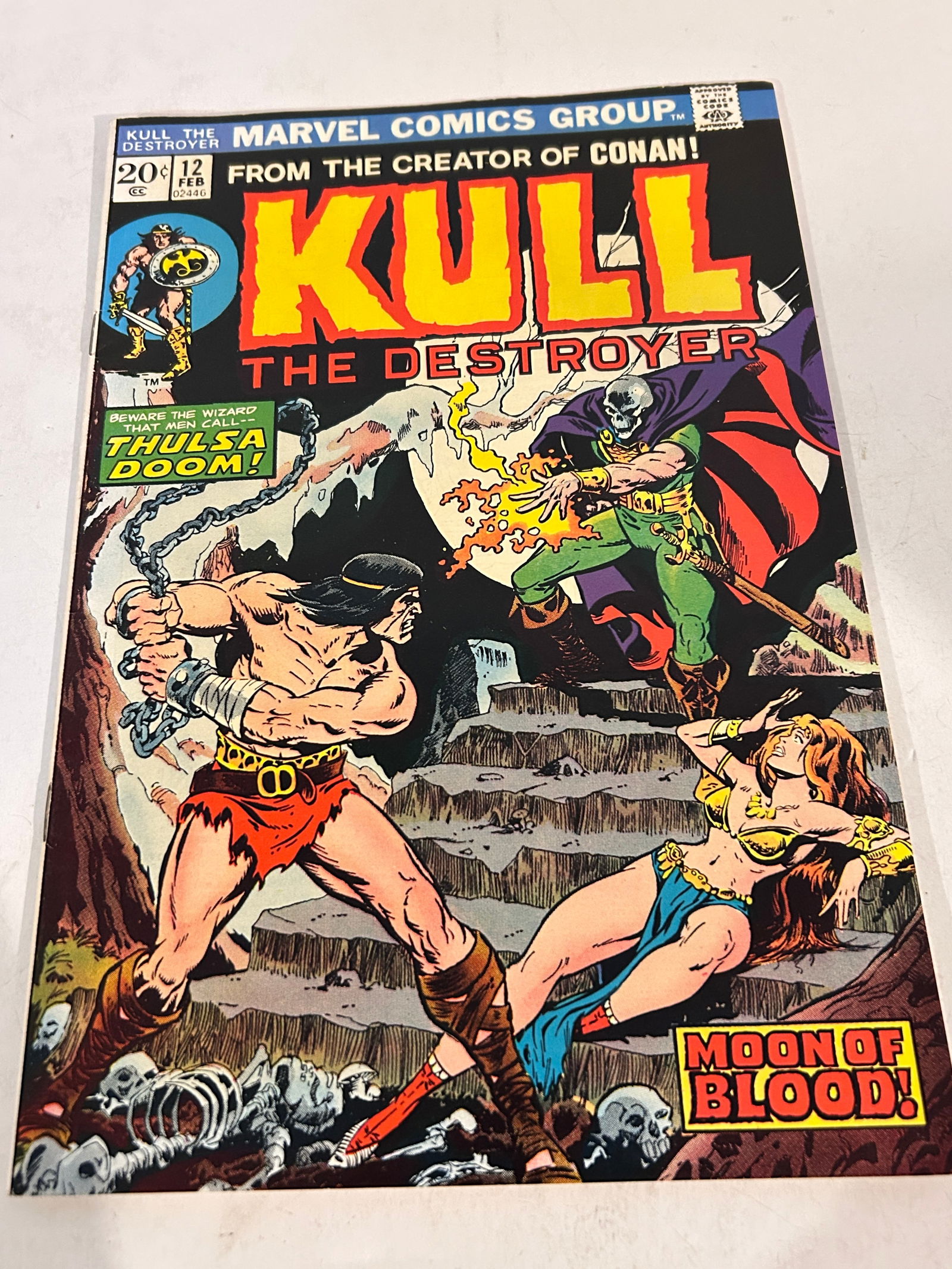 Vintage Comic Book Kull # 12 the destroyer (1 of 2)