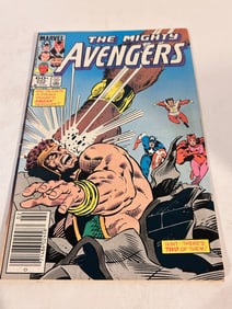 Vintage Comic Book The Avengers # 252