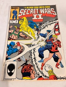 Vintage Comic Book Secret Wars # 4