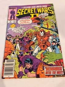 Vintage Comic Book Secret Wars # 5