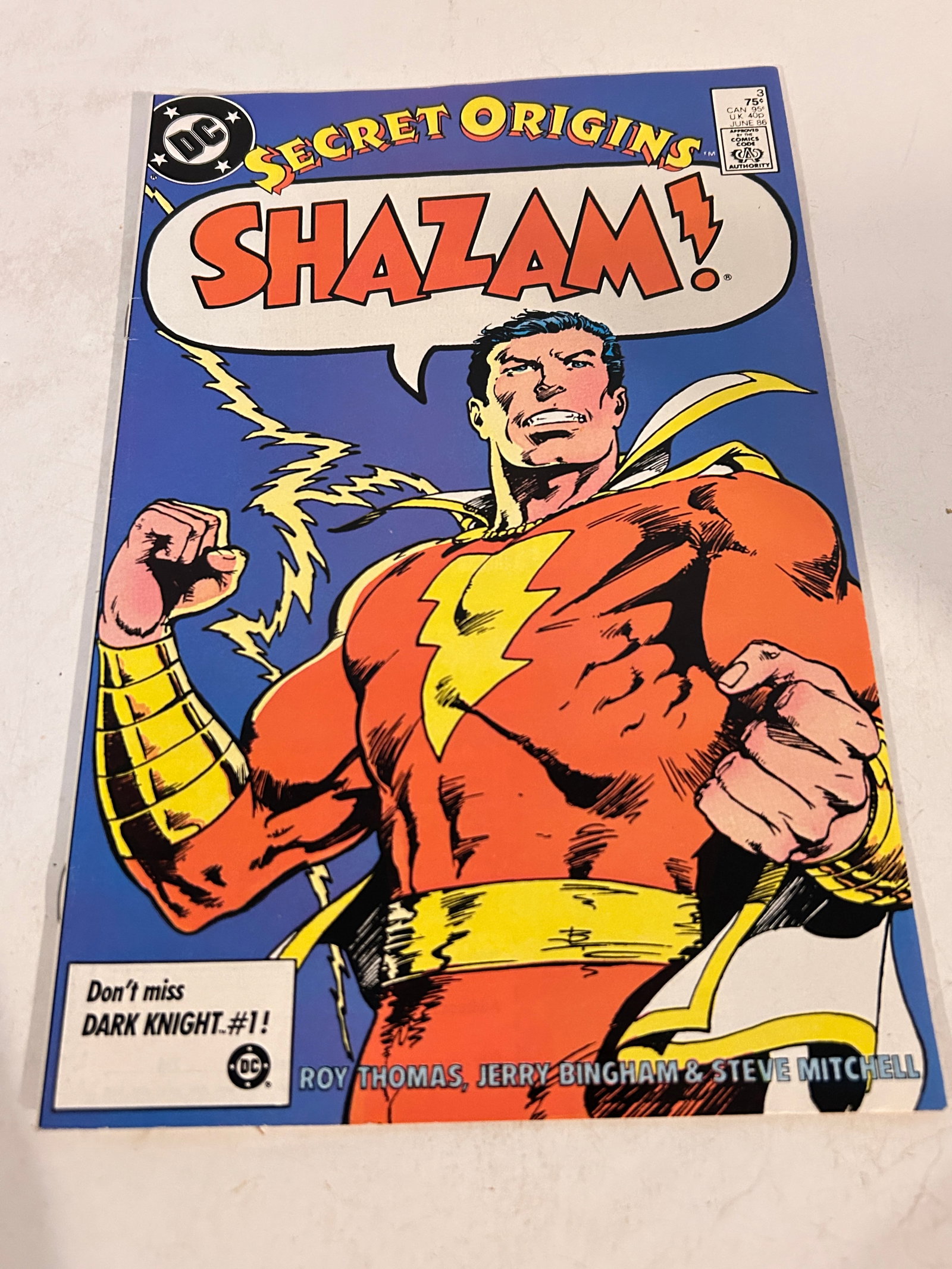 Vintage Comic Book Shazam # 3 (1 of 2)