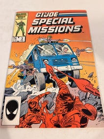 Vintage Comic Book Gi Joe # 3 Special Missions