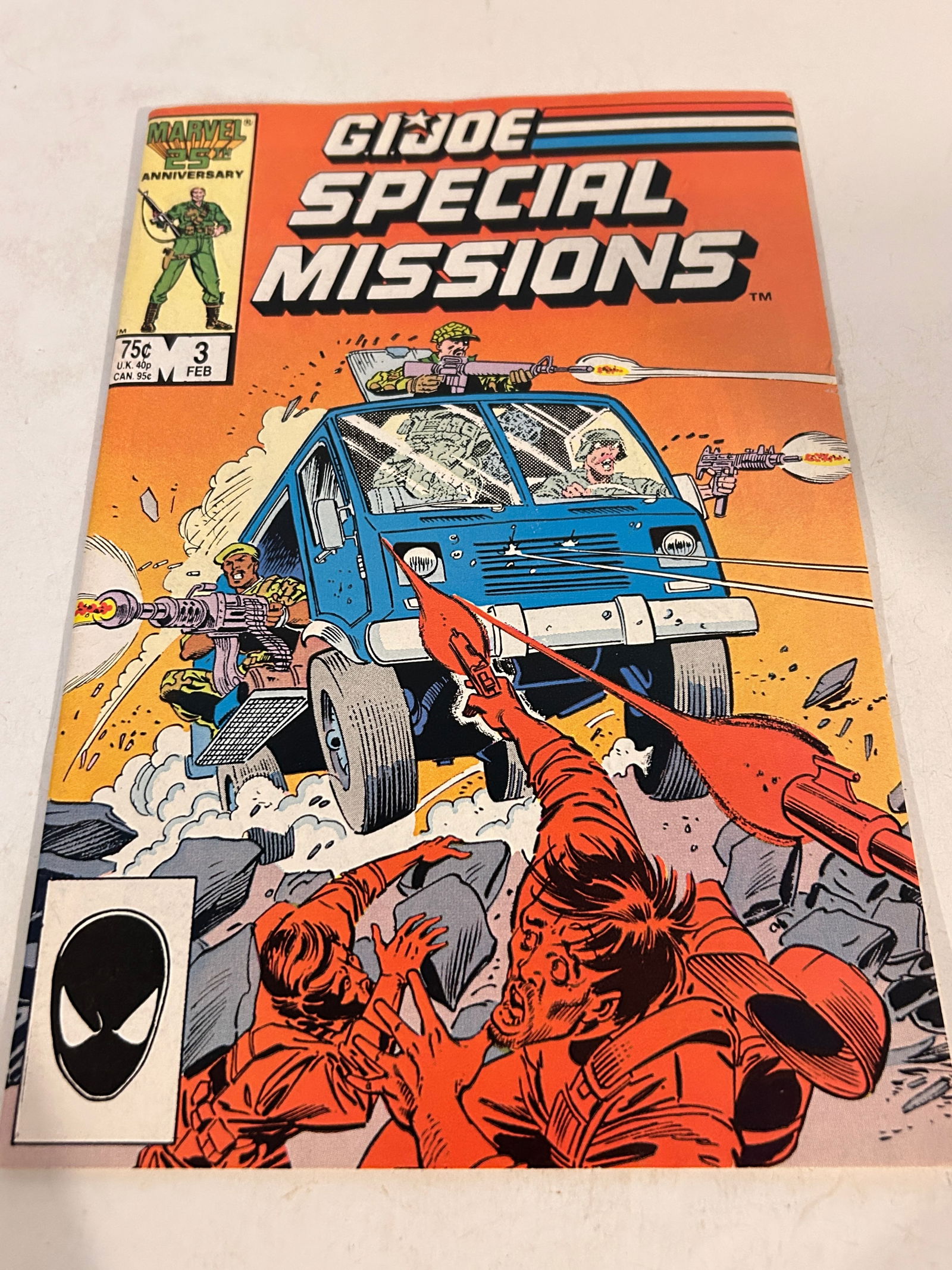Vintage Comic Book Gi Joe # 3 Special Missions (1 of 2)