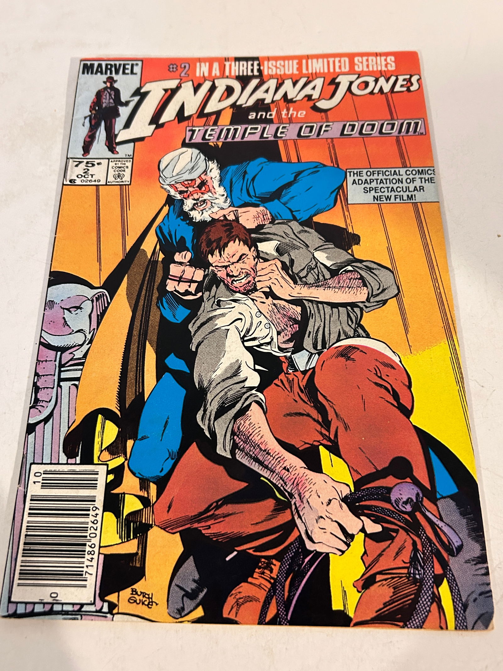 Vintage Comic Book Indiana Jones # 2 (1 of 2)