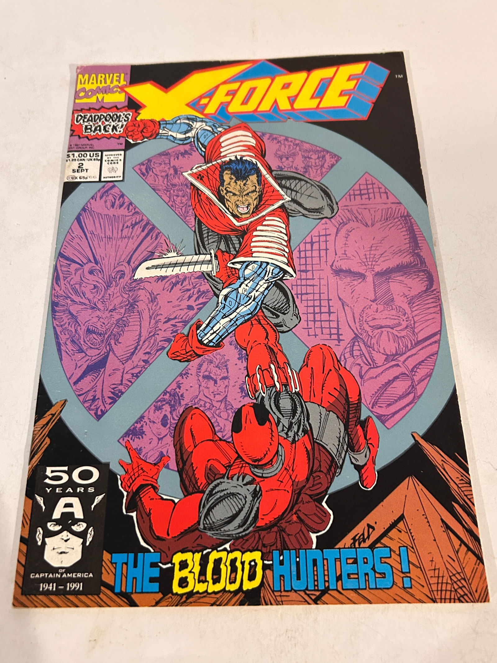 Vintage Comic Book X-Force # 2 (1 of 2)