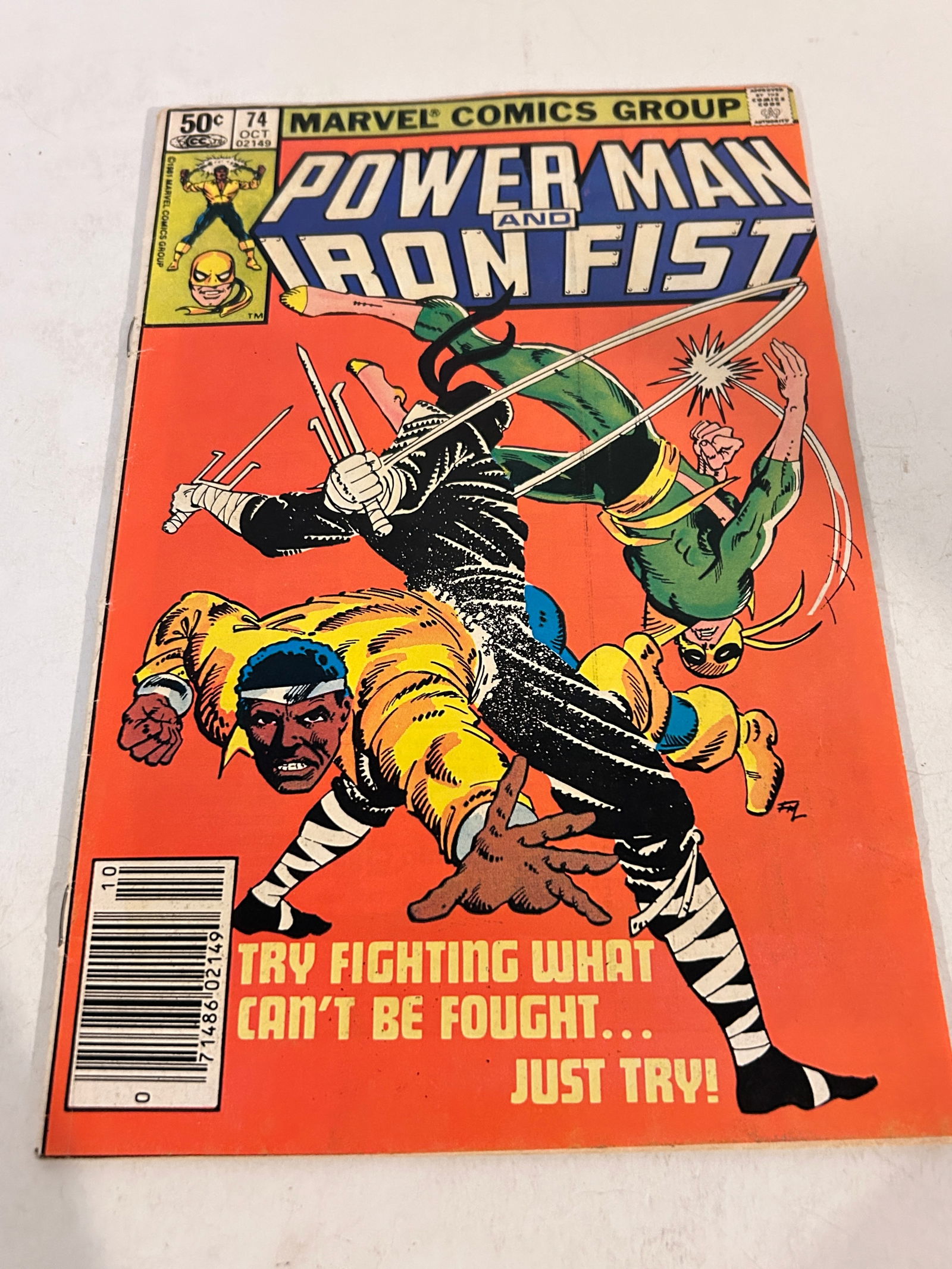 Vintage Comic Book Power Man - Iron Fist # 74 (1 of 2)