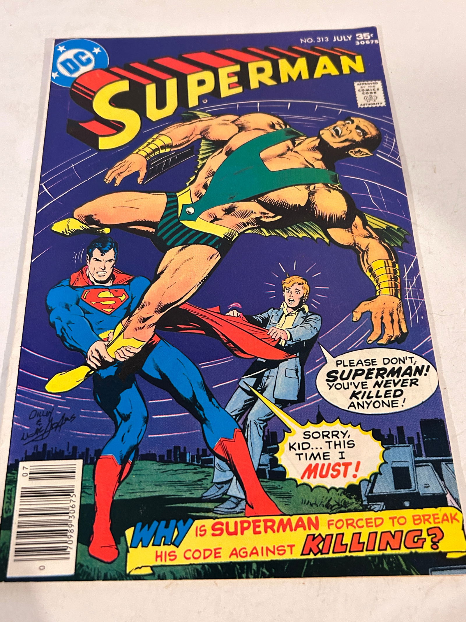 Vintage Comic Book Superman # 313: Vintage Comic Book Superman # 313 Please view all photos as they are part of the description and condition of this Item, Feel free to contact me with questions or picture requests! Used Item AS IS