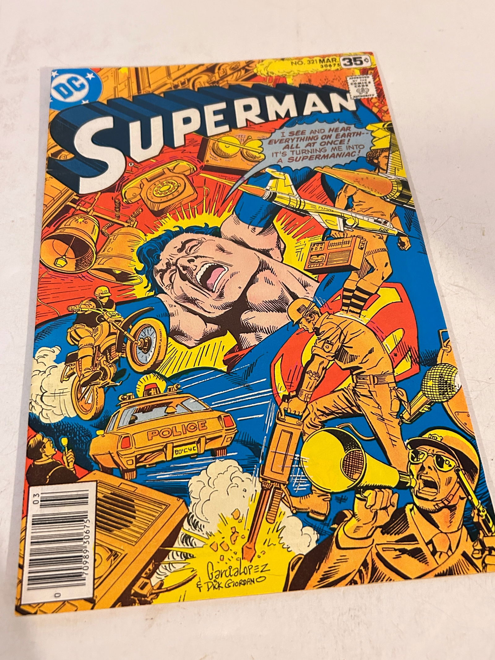 Vintage Comic Book Superman # 321: Vintage Comic Book Superman # 321 Please view all photos as they are part of the description and condition of this Item, Feel free to contact me with questions or picture requests! Used Item AS IS