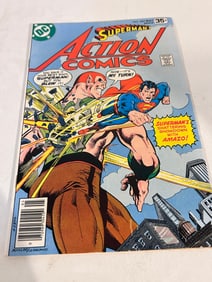 Vintage Comic Book Superman Action Comics # 483