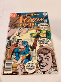 Vintage Comic Book Superman Action Comics # 468