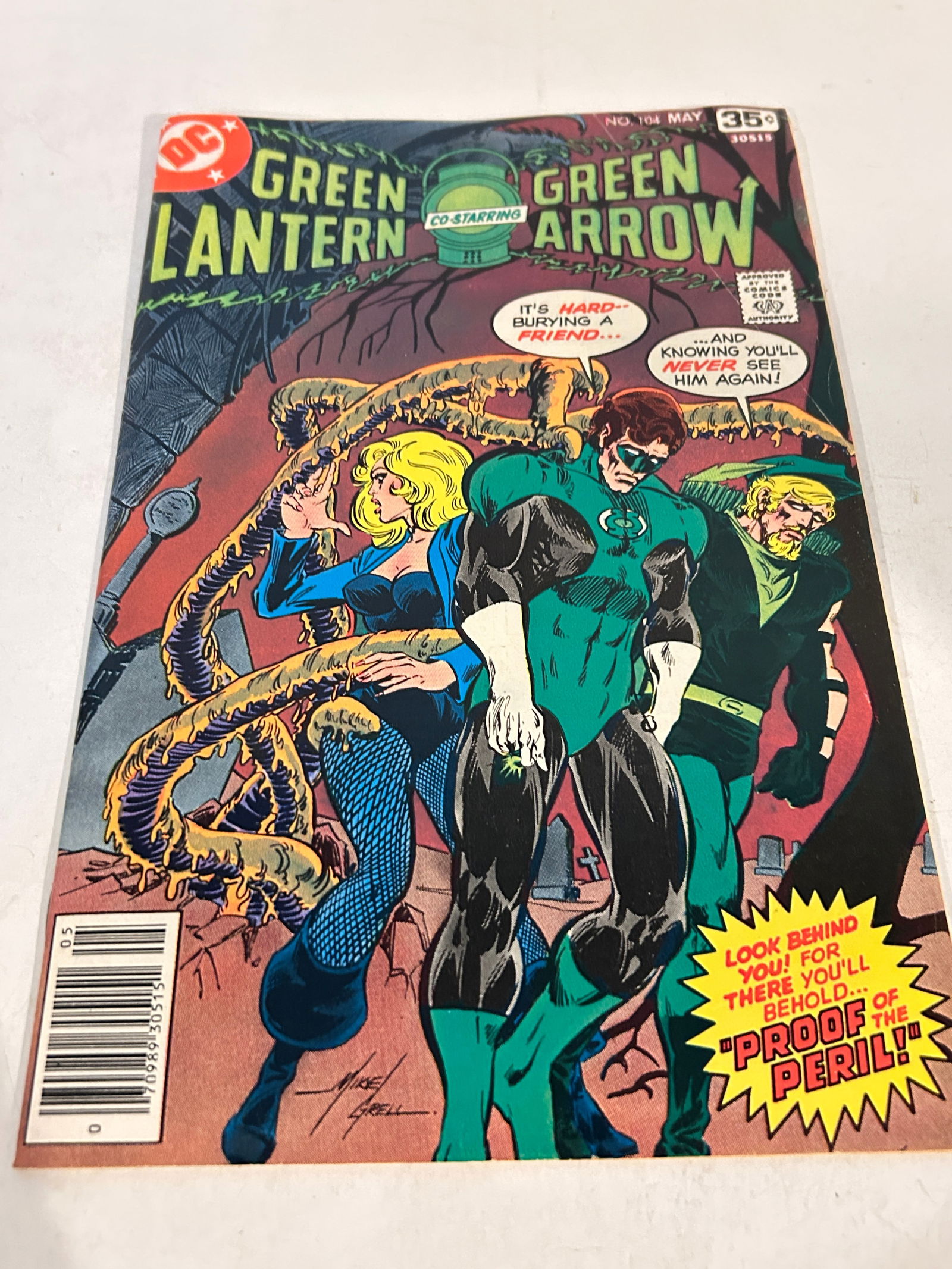 Vintage Comic Book Green Lantern # 104 (1 of 2)