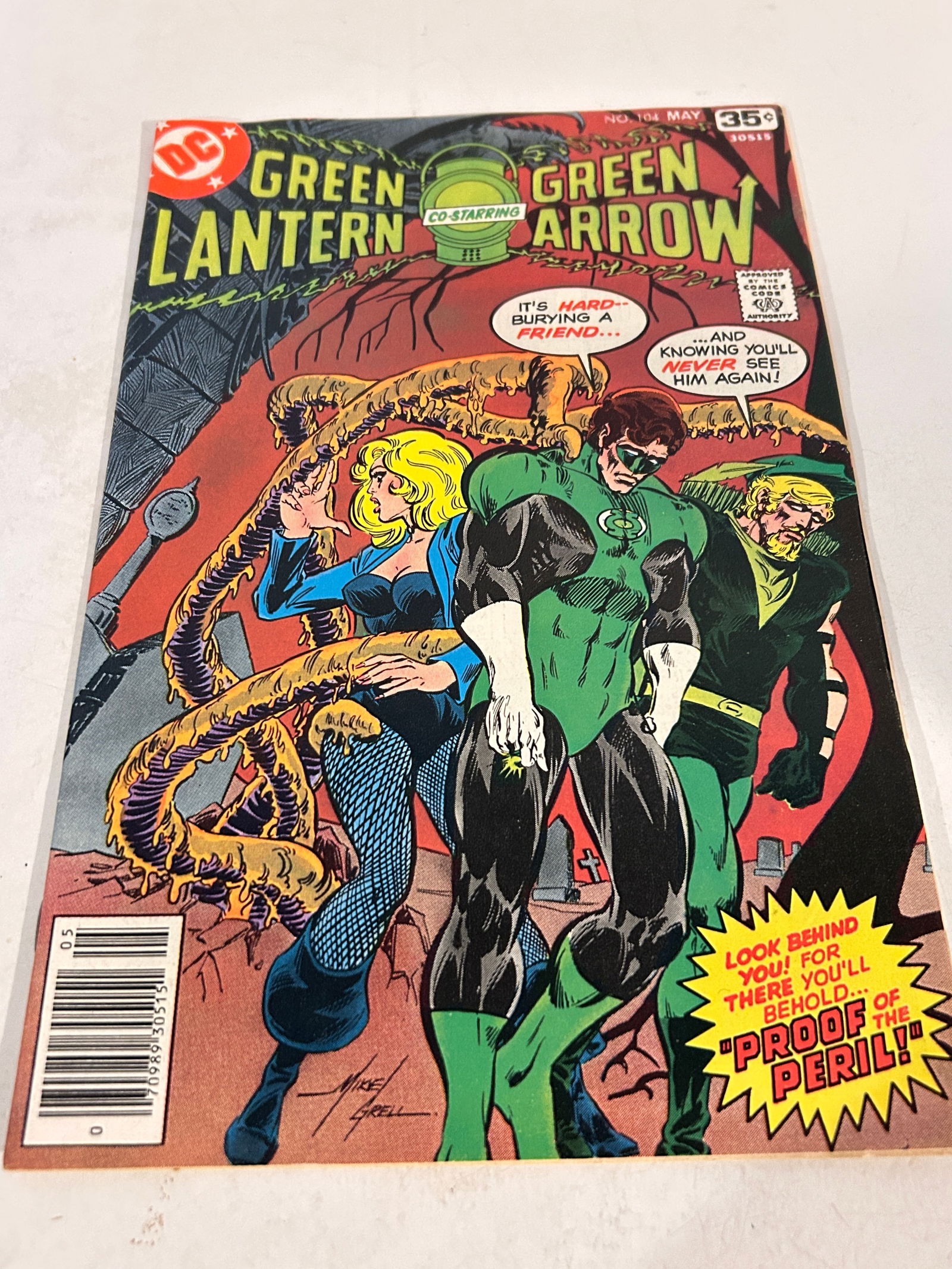Vintage Comic Book Green Lantern # 104 (1 of 2)