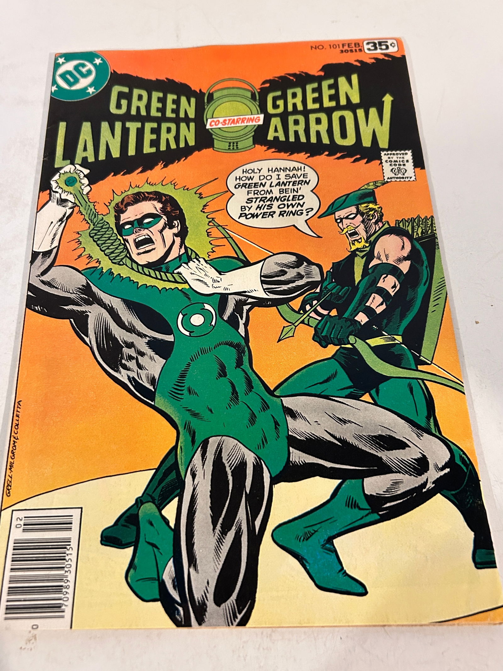Vintage Comic Book Green Lantern # 101 (1 of 2)