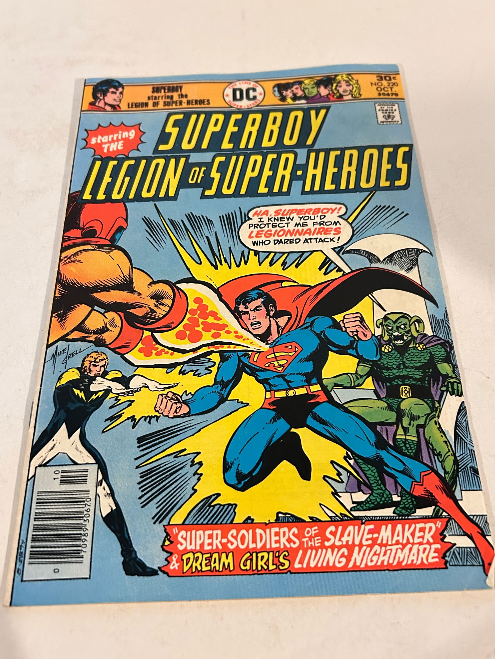 Vintage Comic Book Super Boy # 220   Legion of Super-Heroes (1 of 2)