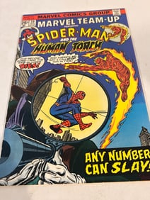 Vintage Comic Book Marvel Teamup # 39
