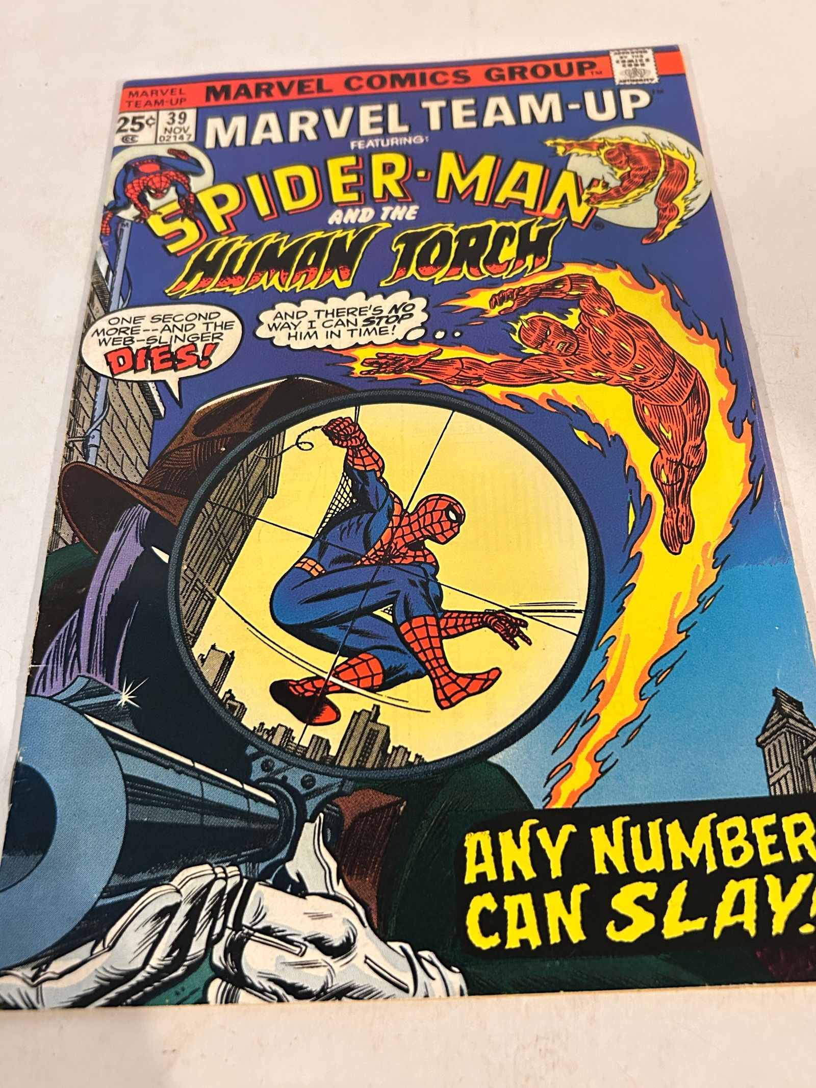 Vintage Comic Book Marvel Teamup # 39 (1 of 2)