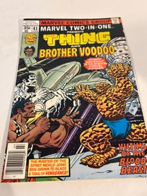 Vintage Comic Book Marvel Two-in-One # 41
