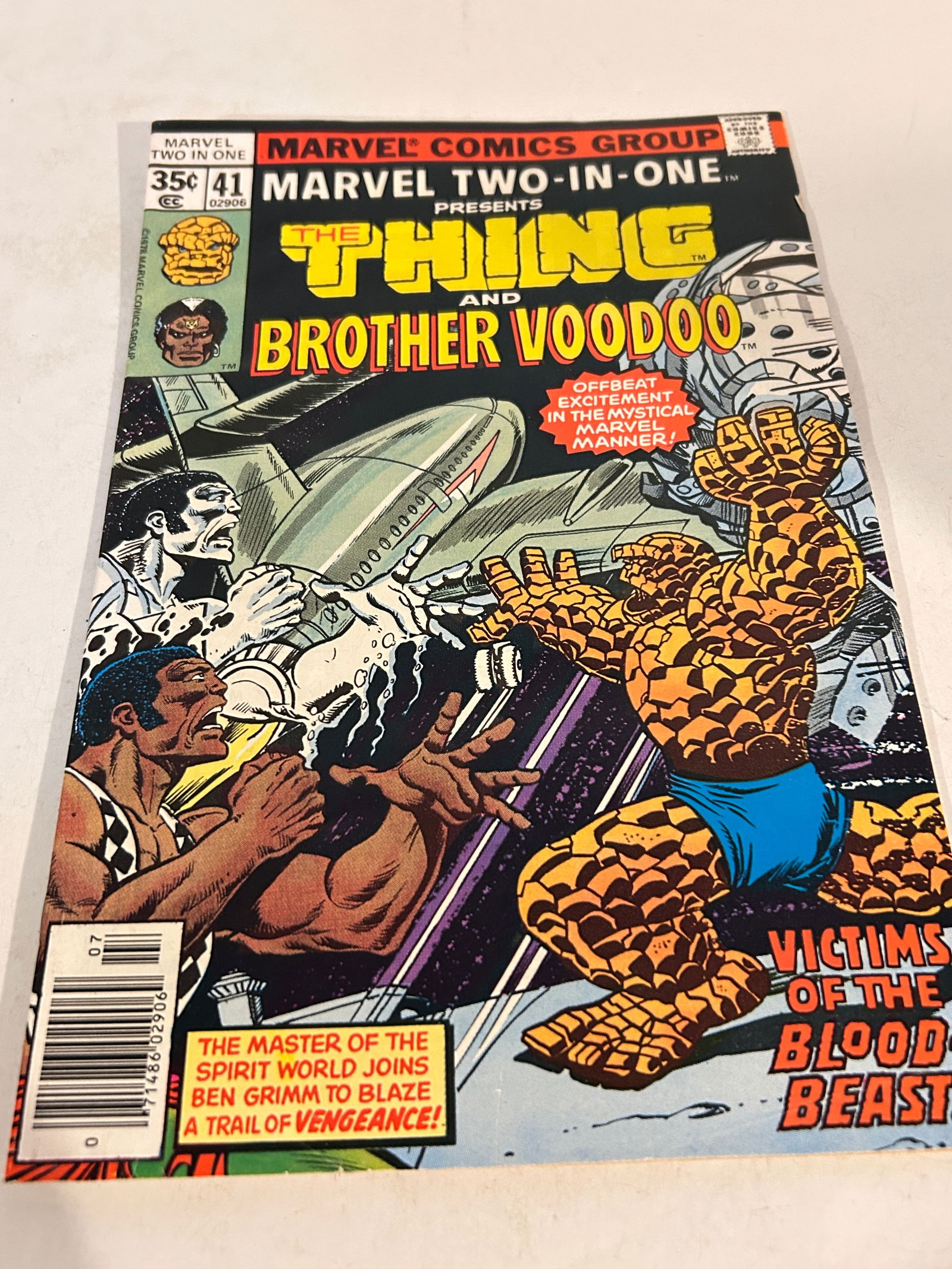 Vintage Comic Book Marvel Two-in-One # 41 (1 of 2)
