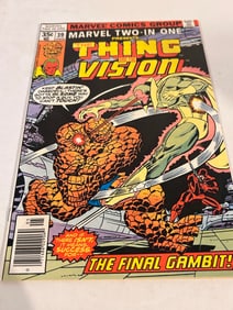 Vintage Comic Book Marvel Two-in-One # 39