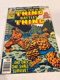 Vintage Comic Book Marvel Two-in-One # 50