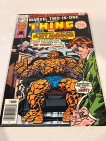 Vintage Comic Book Marvel Two-in-One # 37