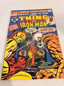 Vintage Comic Book Marvel Two-in-One # 12