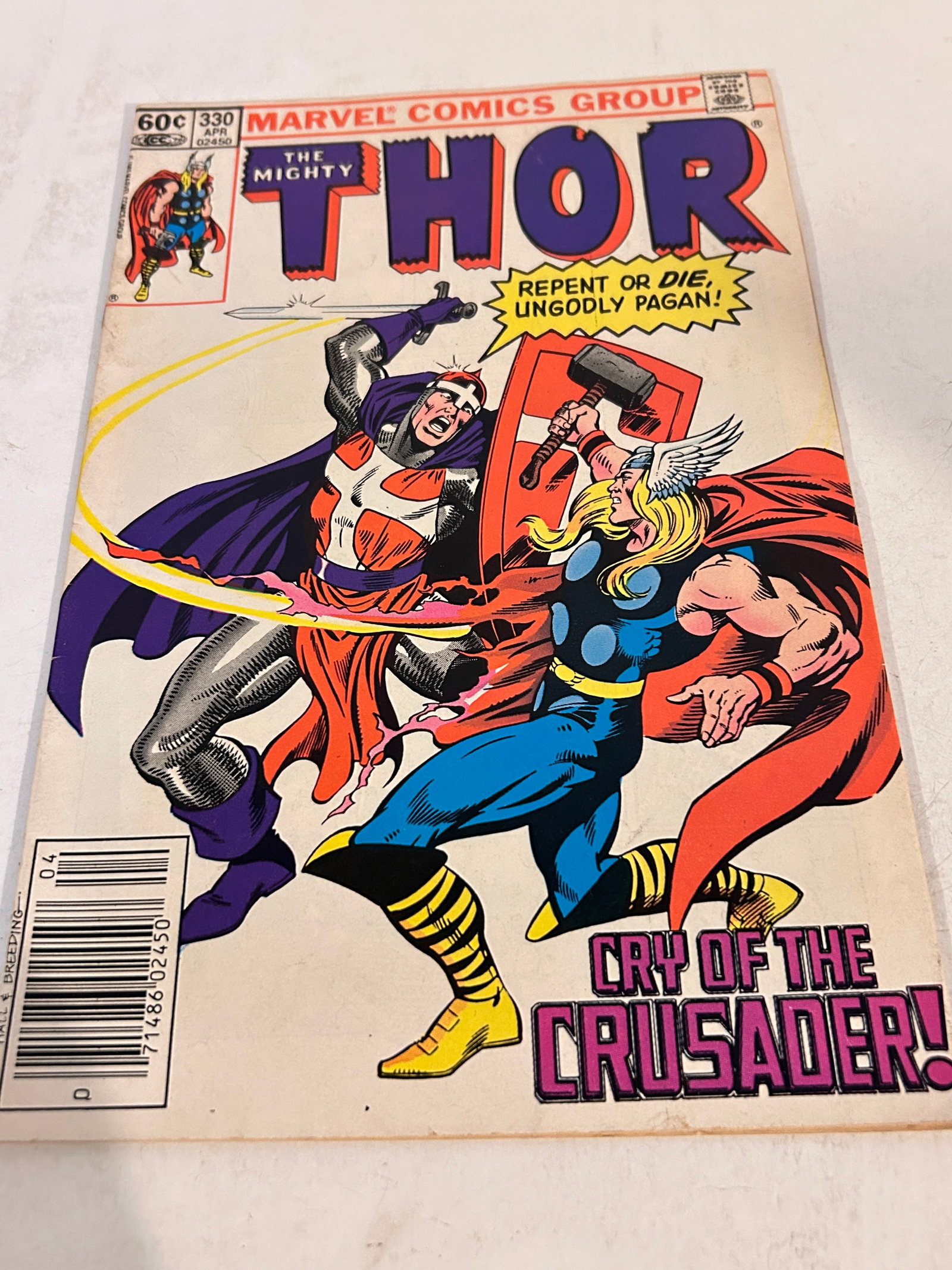 Vintage Comic Book The Mighty Thor # 330: Vintage Comic Book The Mighty Thor # 330 Please view all photos as they are part of the description and condition of this Item, Feel free to contact me with questions or picture requests! Used Item AS