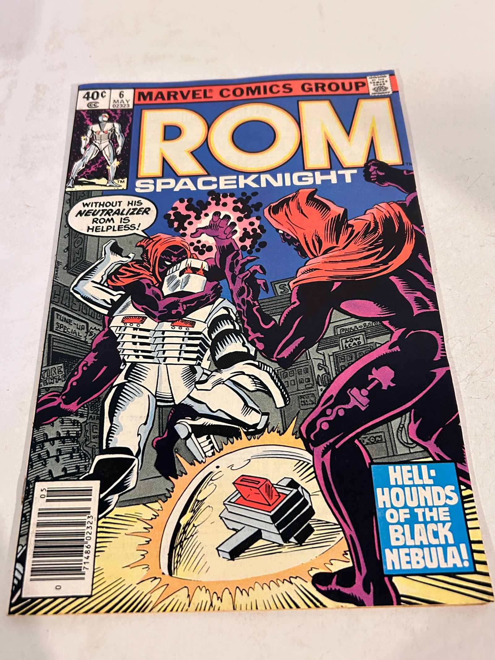 Vintage Comic Book Rom # 6 (1 of 2)