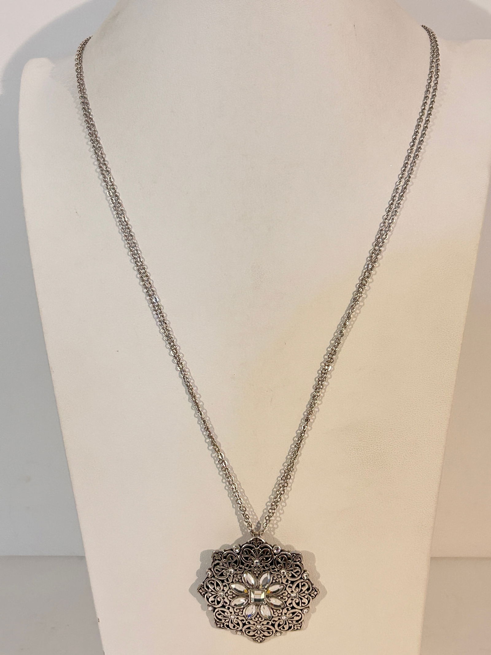 Brighton Stunning Pendant Necklace Sz 35" (1 of 5)