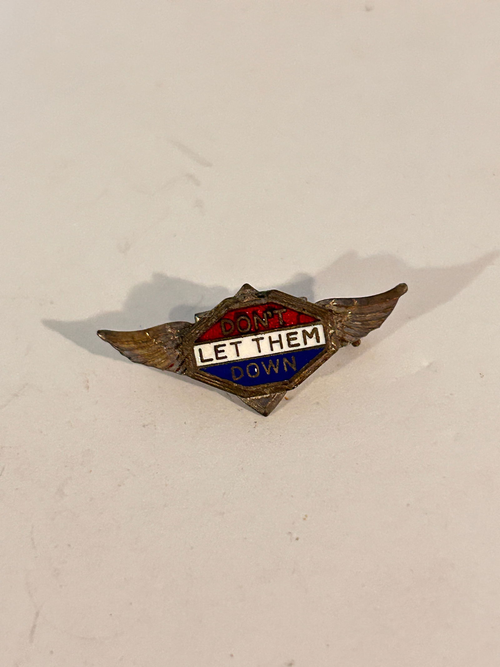 dont let them down pin brooch (1 of 4)